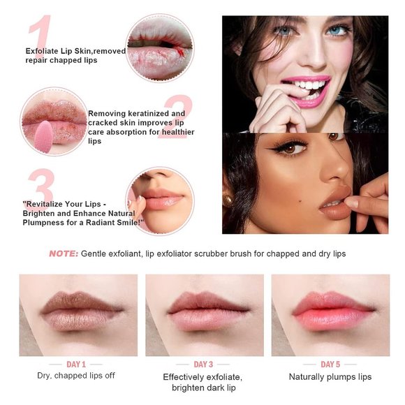 Lip Scrub Brush Lip Brush Tool - Picture 3 of 7